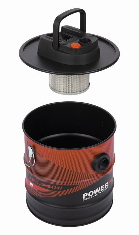 Vysavač na popel POWERPLUS POWDP6020 (bez baterie) - 2