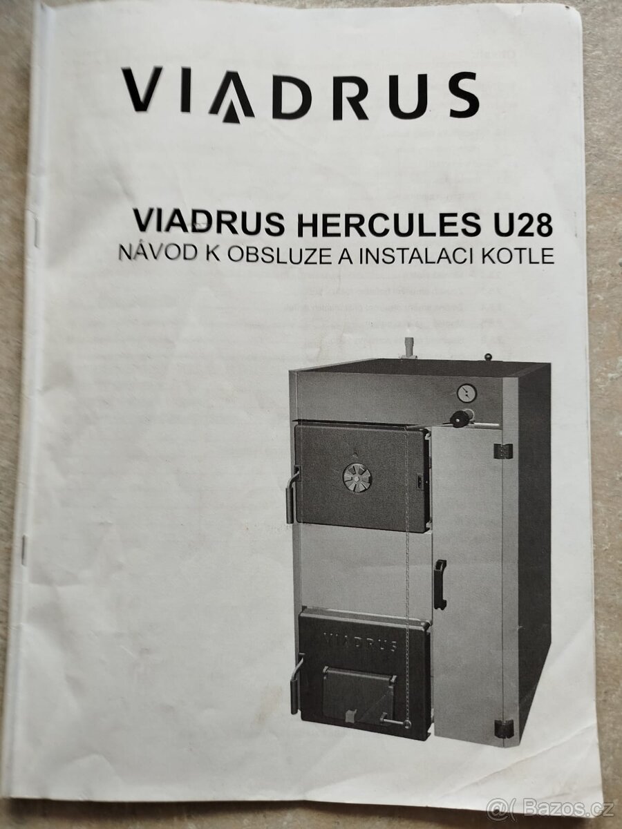 Litinový kotel U28 Viadrus - 2