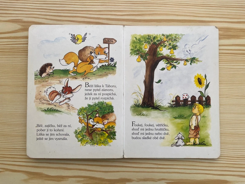 Pekař peče housky - Leporelo - 2