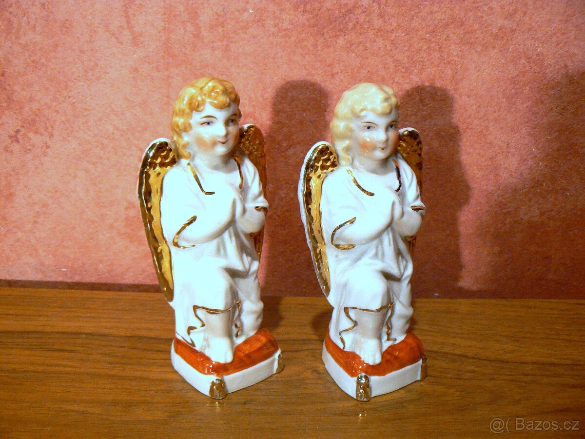 starý porcelánový anděl - 2