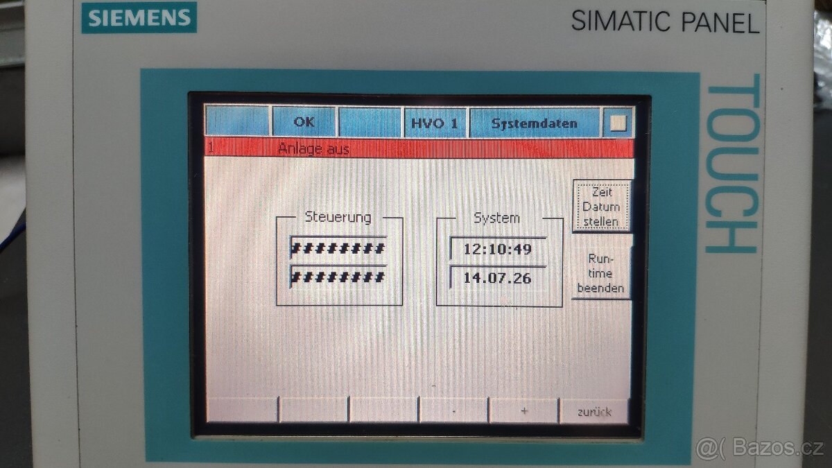Dotykový displej Siemens - 2