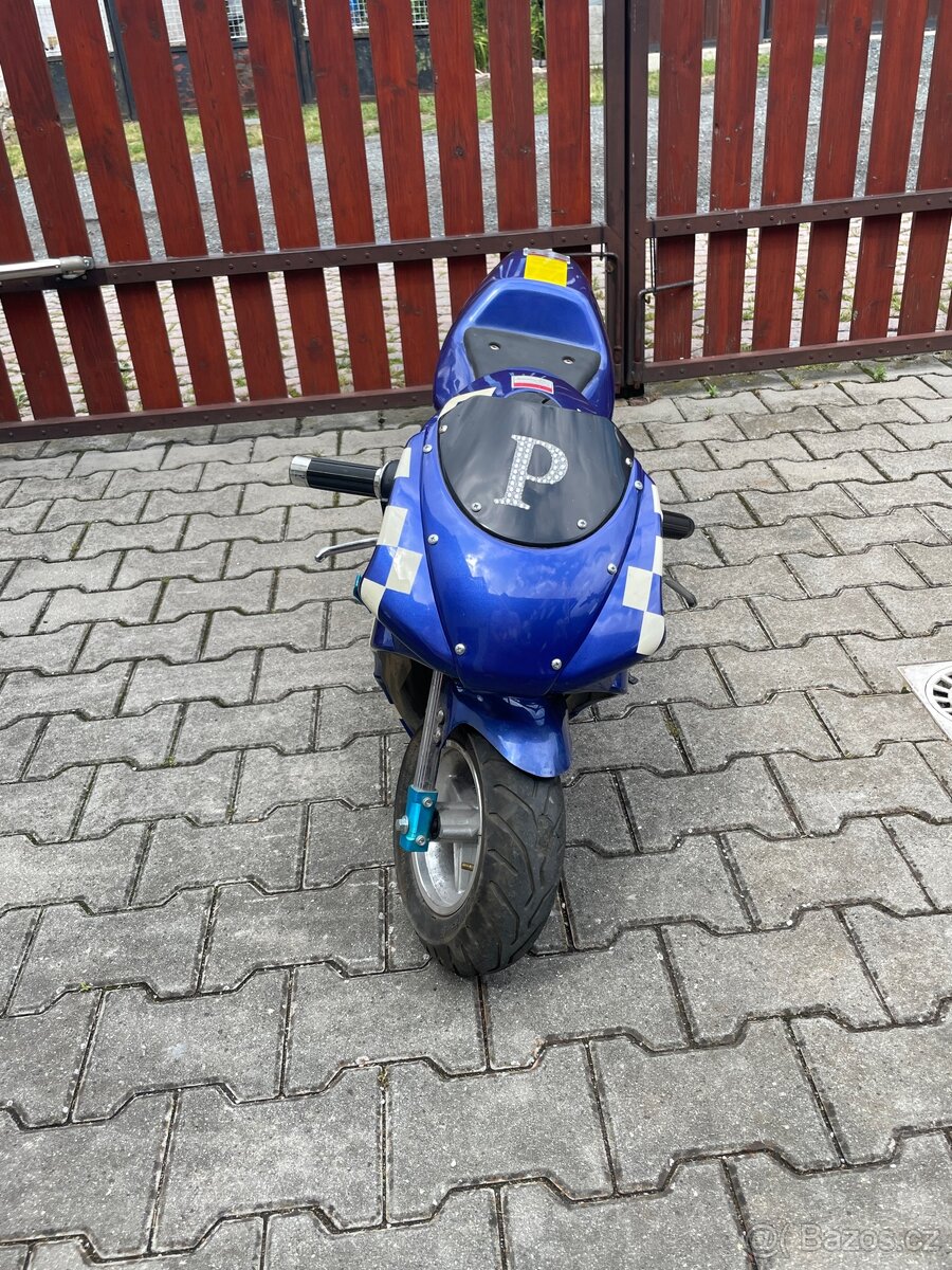 Čtyřkolka 110ccm (107ccm), minibike 50ccm (49ccm)