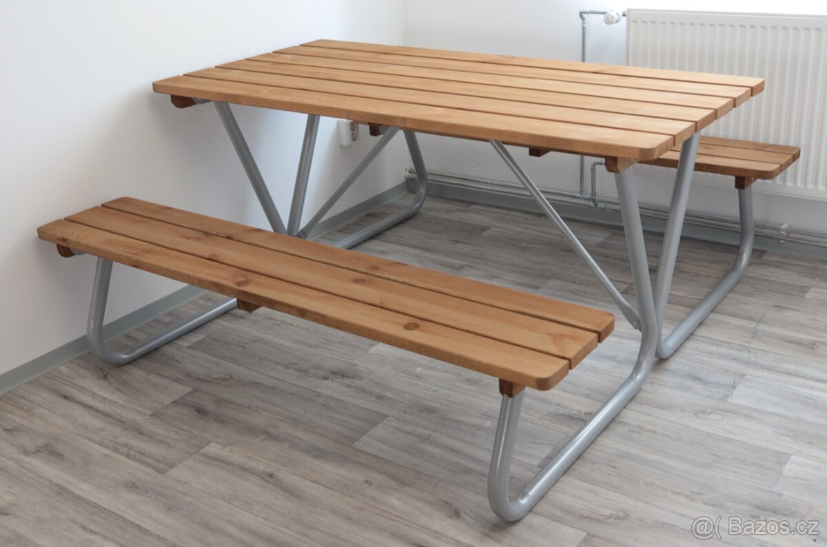 dřevěný zahradní nábytek Piknik Nevada 01 výprodej - 2