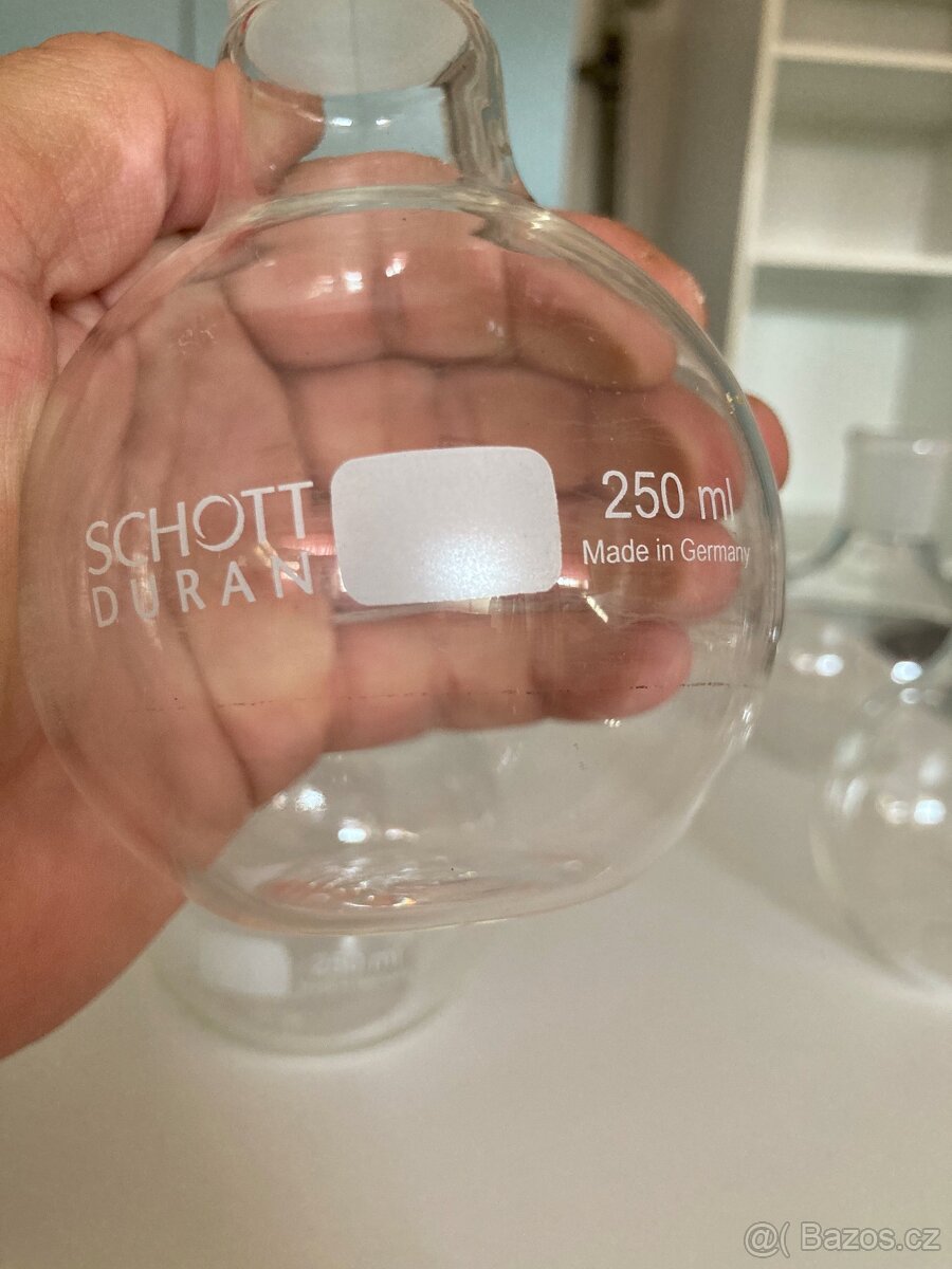 Baňka s rovným dnem Schott Duran 250ml 24/29 - 2
