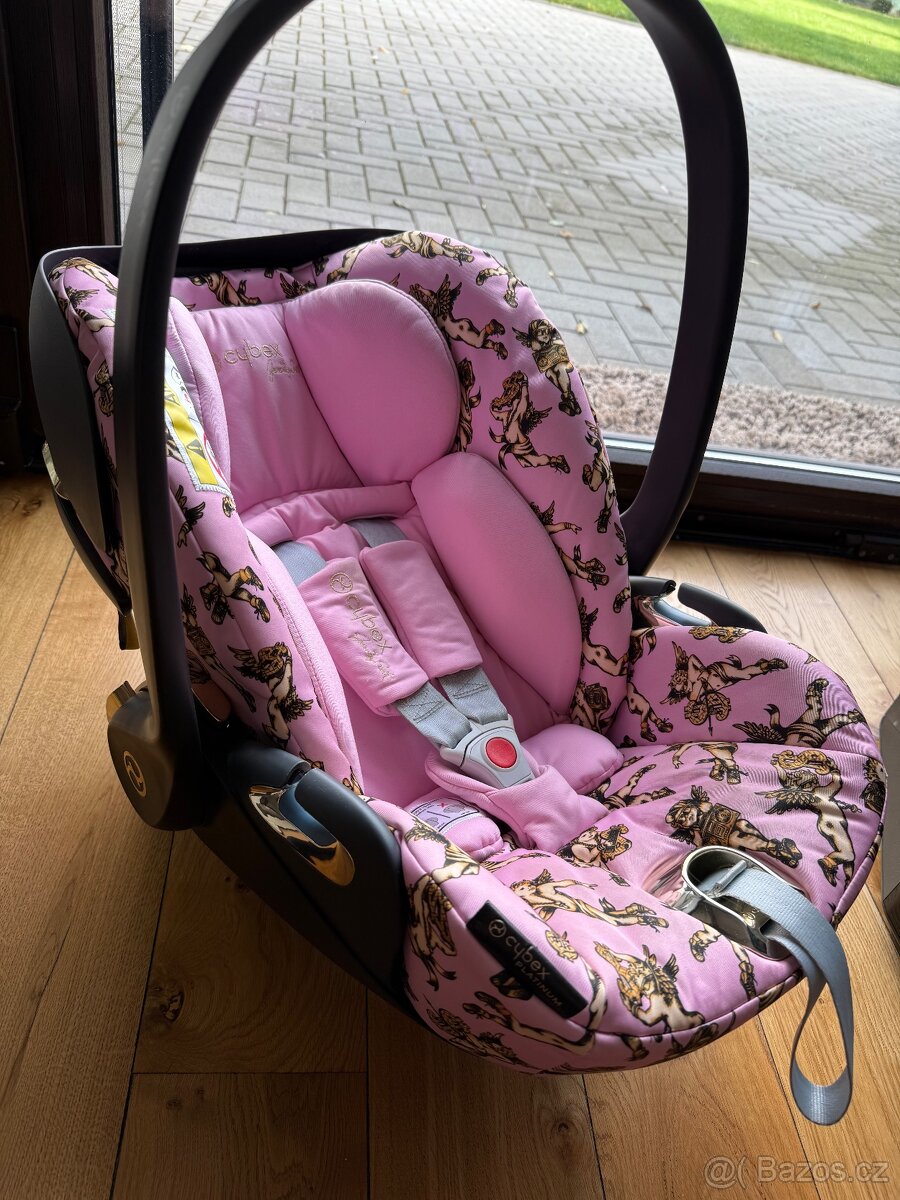 Autosedačka Cybex Cloud Z i-Size Jeremy Scott Cherub Pink - 2