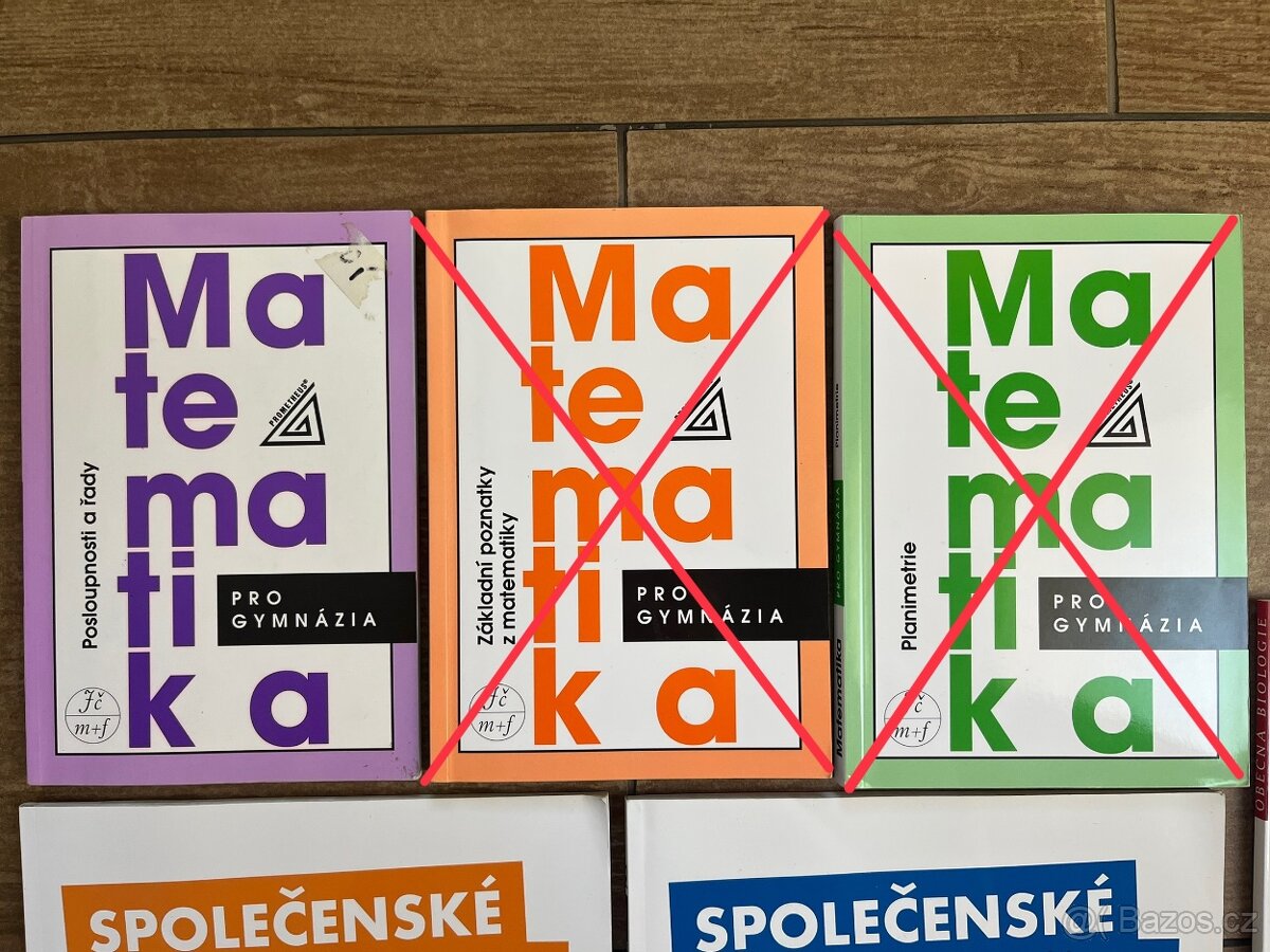 Učebnice na střední školy / gymnázia - 2