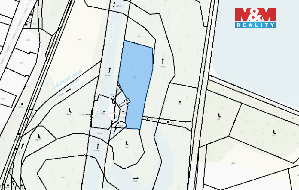 Prodej 1/6 podílu zemědělský pozemek, 3095 m², Klec - 2