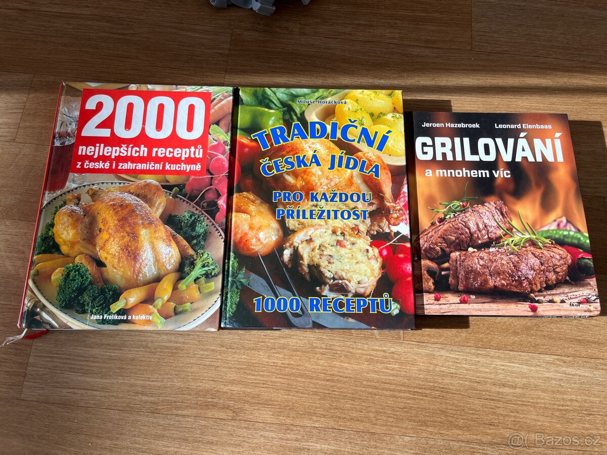 Knihy - III - vaření (Prostřeno, Babicovy dobroty aj.) - 2