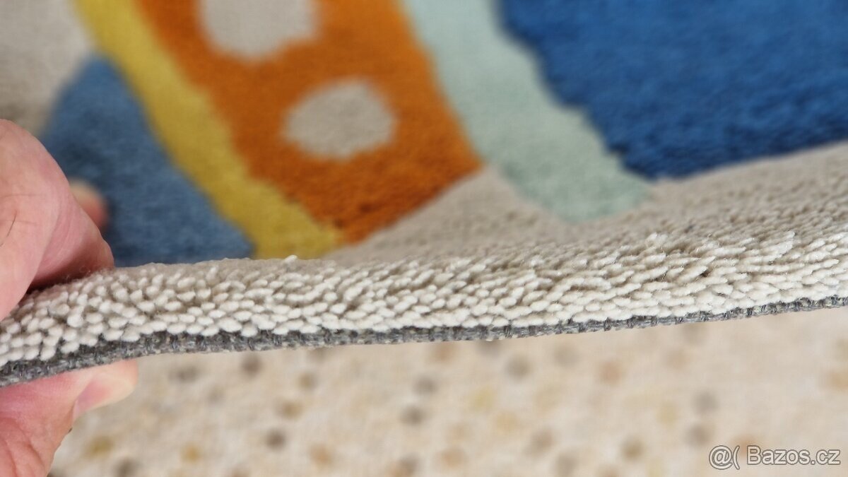 Krásný dětský koberec s písmeny, 160x75cm - 2