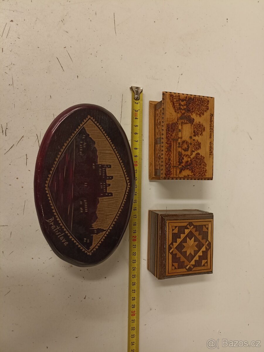 Dřevěné krabičky - 2