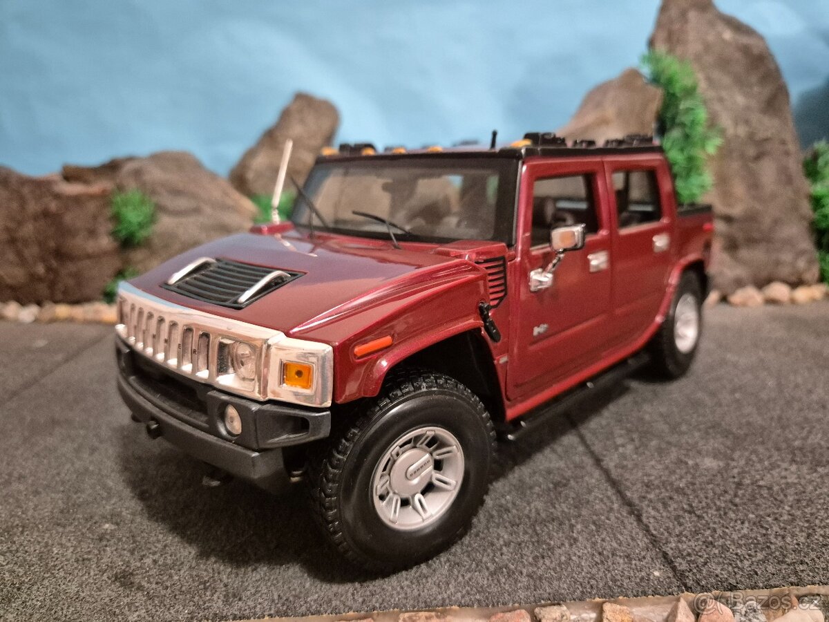 Prodám model 1:18 Hummer H2 pickup - 2