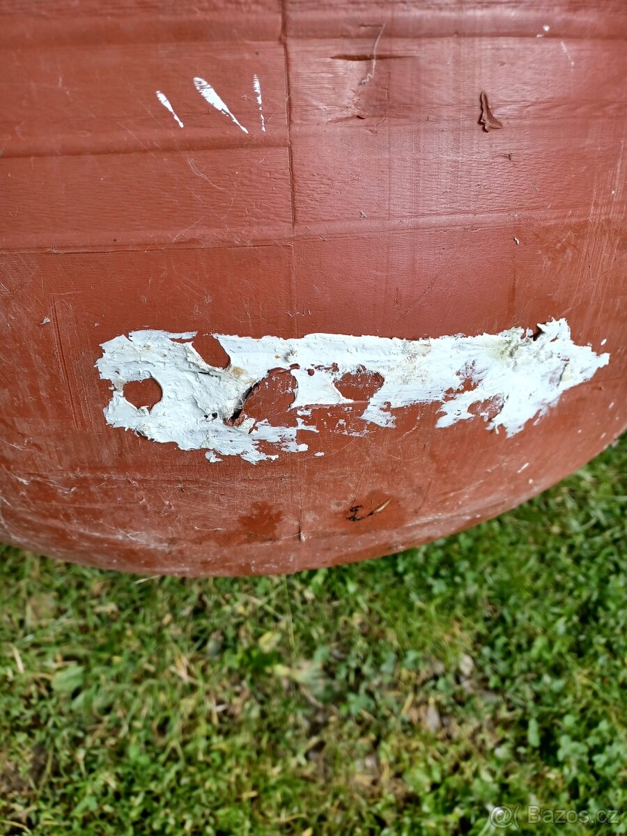 Plastový sud, snad 230 litrů - 2