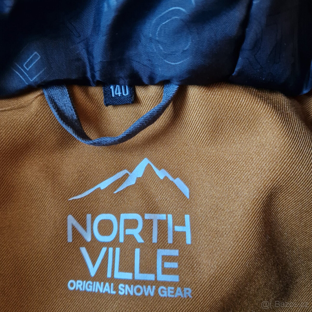 Zimní/lyžařská bunda C&A dětská, vel. 140 ve skvělém stavu - 2