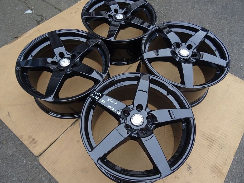 Alu disky dvourozměr Mercedes, 18", 5x112, ET 43, šíře 8,5J - 2