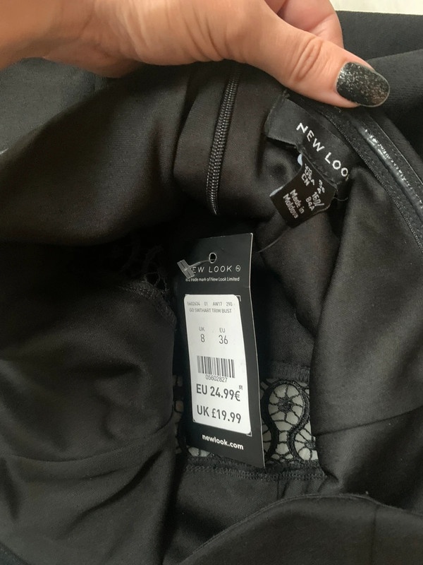 Nový dámský top s krajkou New Look vel. S - 2