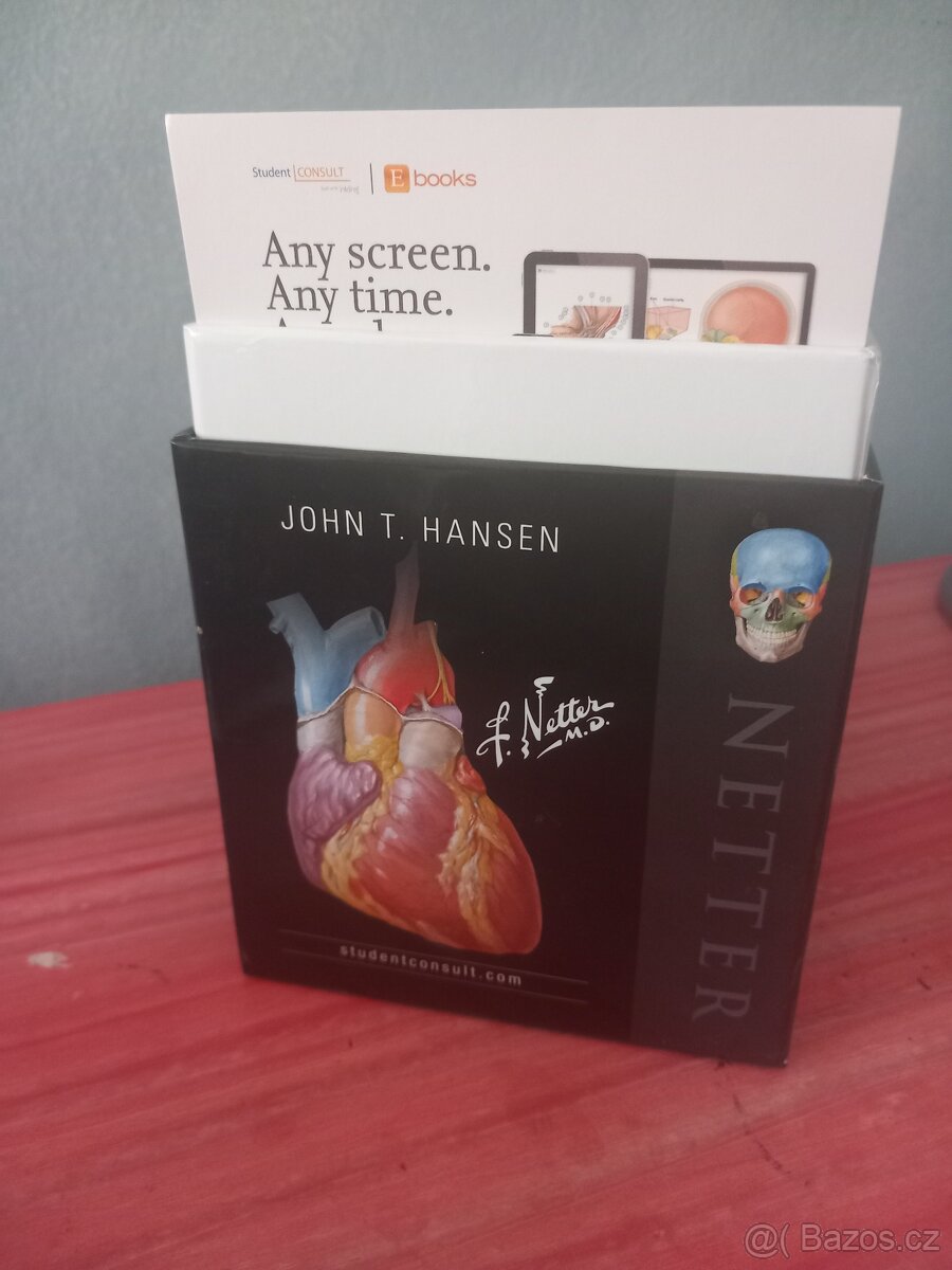 Netterův anatomický atlas - kartičky - 2