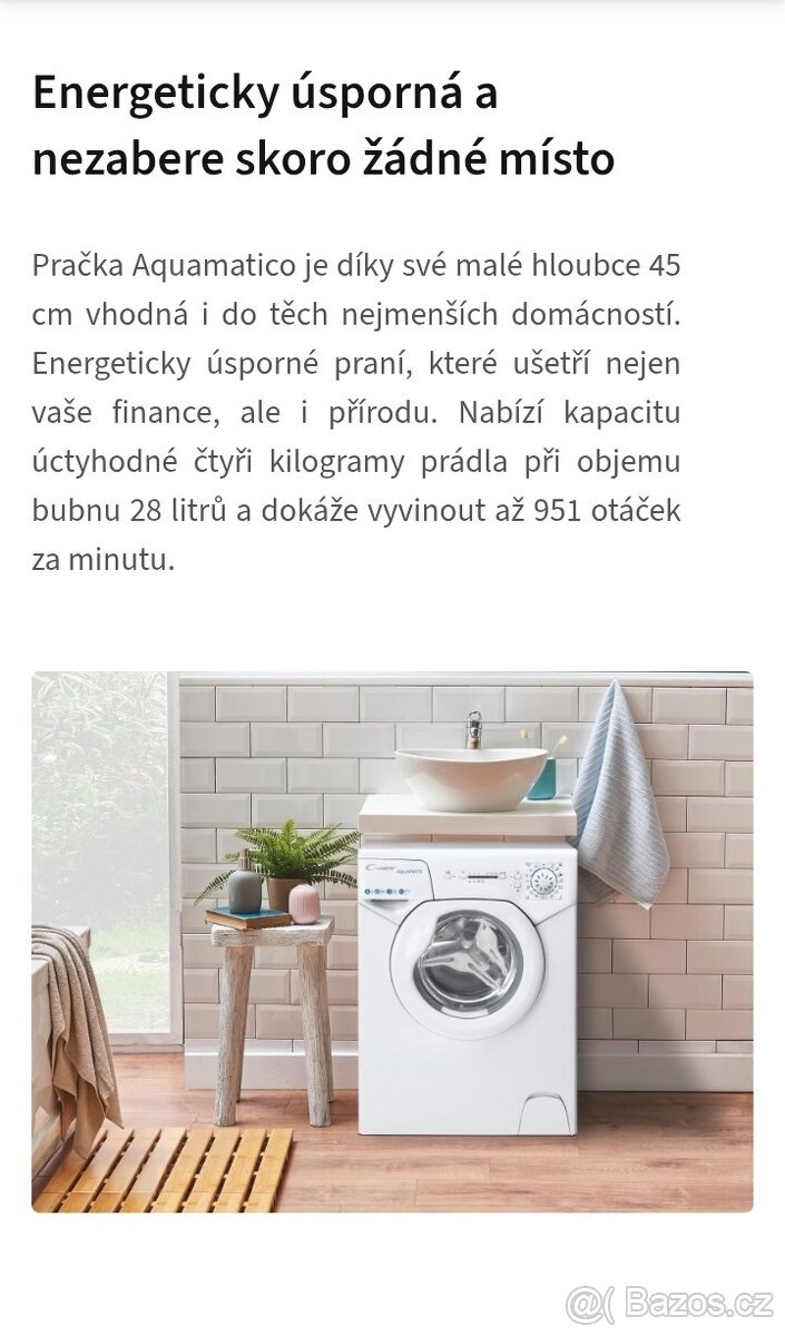 Prodám automatickou pračku - 2