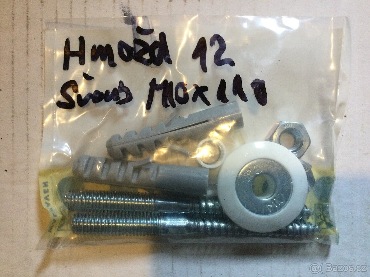 Hmoždinky 6-8-10+šrouby (45sad) úklid - 2