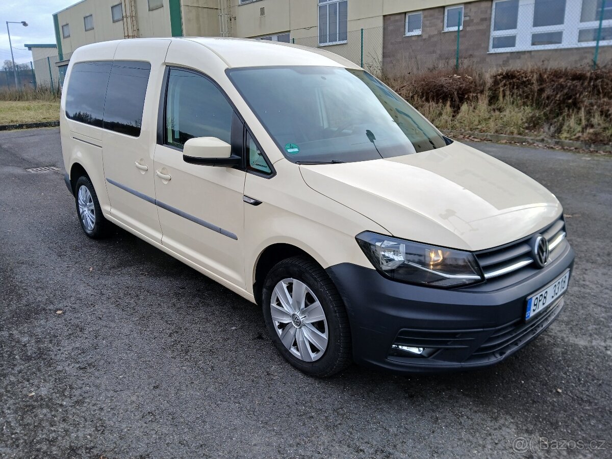 Vw caddy maxi 7 míst 2018 - 2