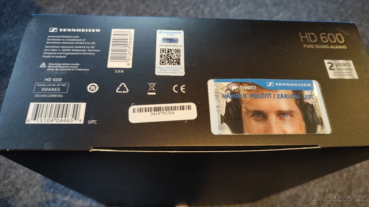 Sennheiser HD 600 Avantgarde a Topping L30. - 2