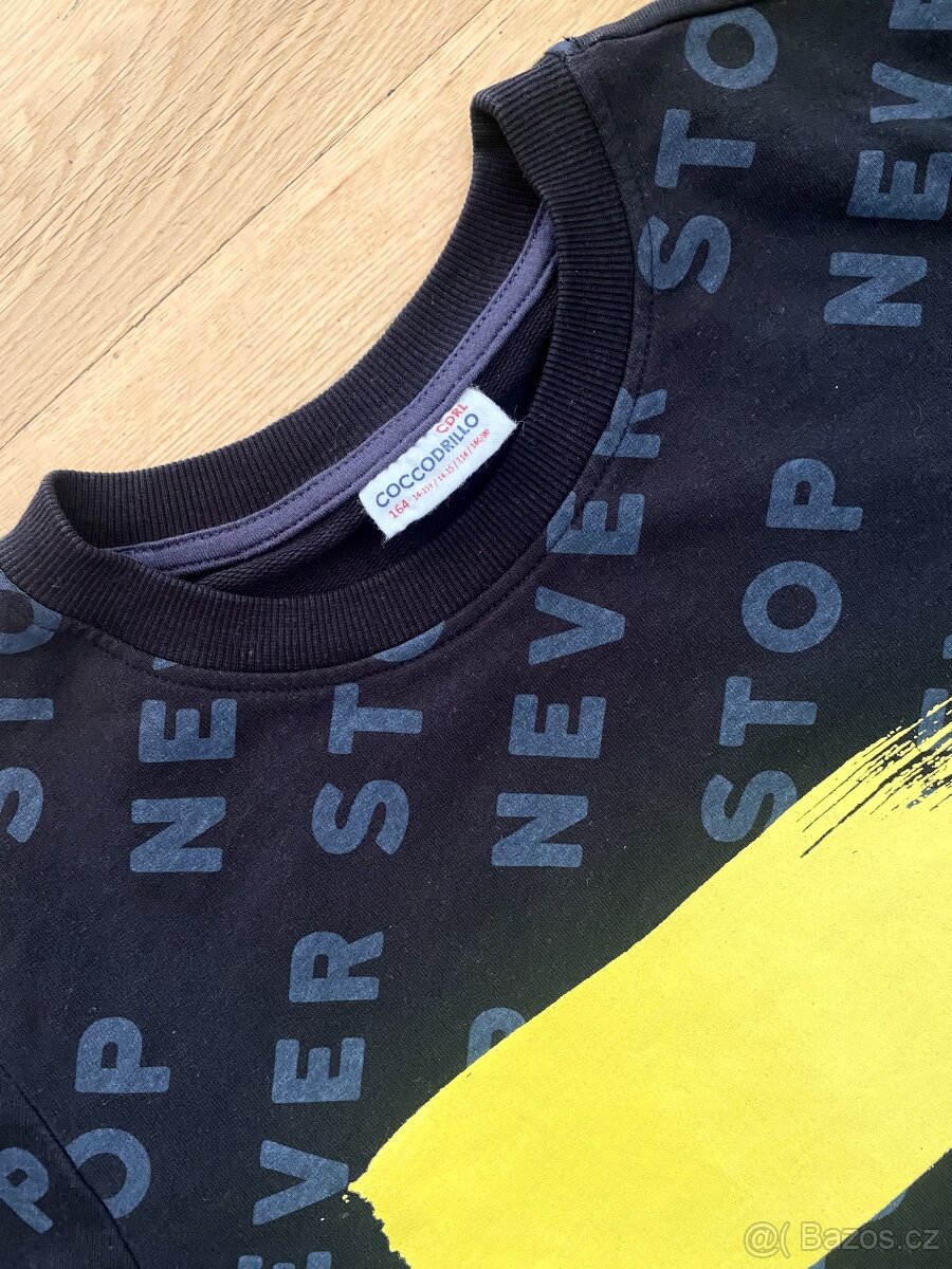 COCCODRILLO NOVÁ mikina 164 - 2