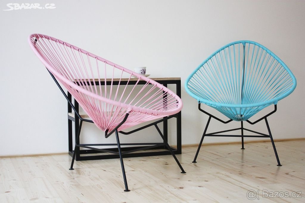 Retro křeslo acapulco - 2