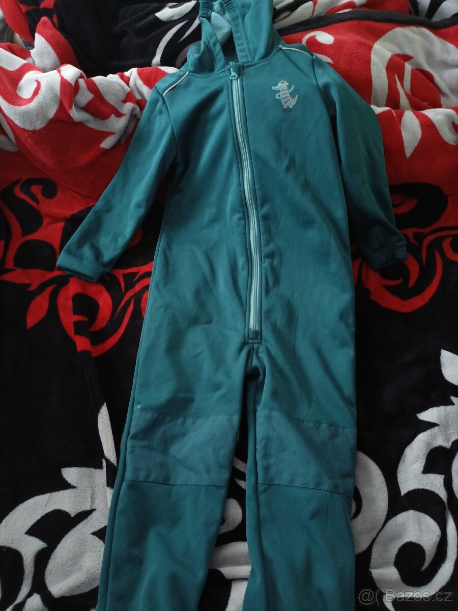 Chlapecký soft zateplený overal 110/116 - 2