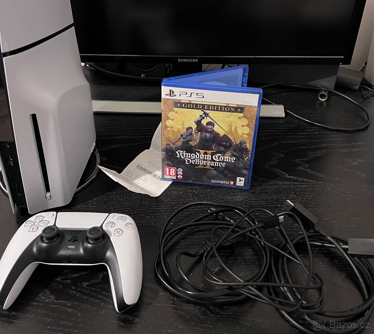 PS5 Slim 1TB s mechanikou v záruce + hra KCD2 v češtině - 2