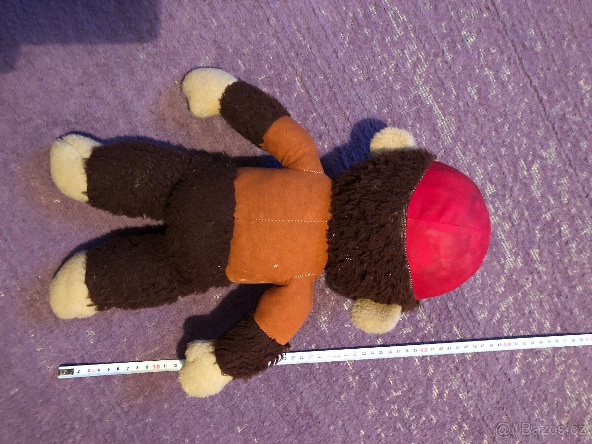 Stará plyšová hračka, opice, Hamiro? - 2