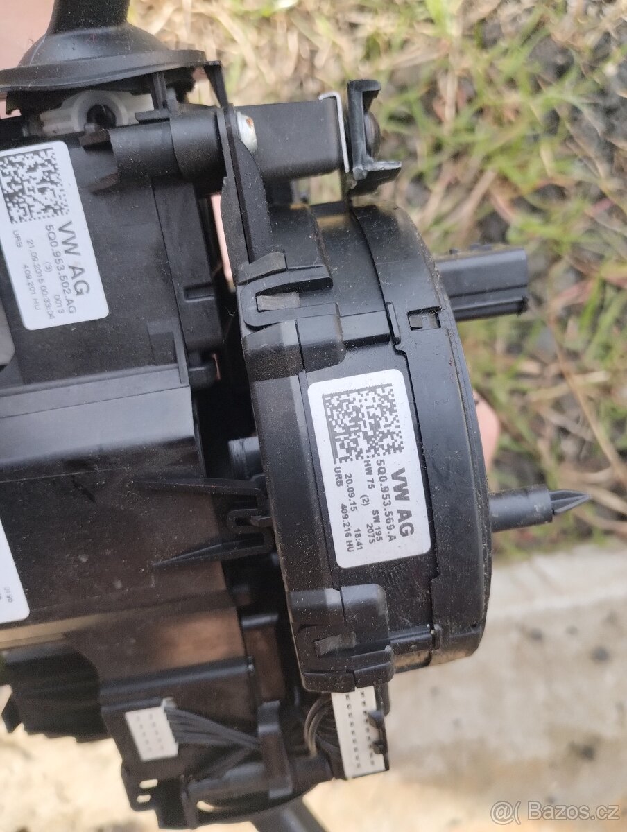 Prodám páčky s kroužkem na škoda Superb 3 - 2