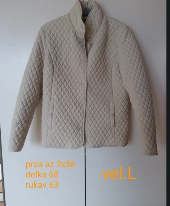 Pěkná dámská bunda vel. L - 2