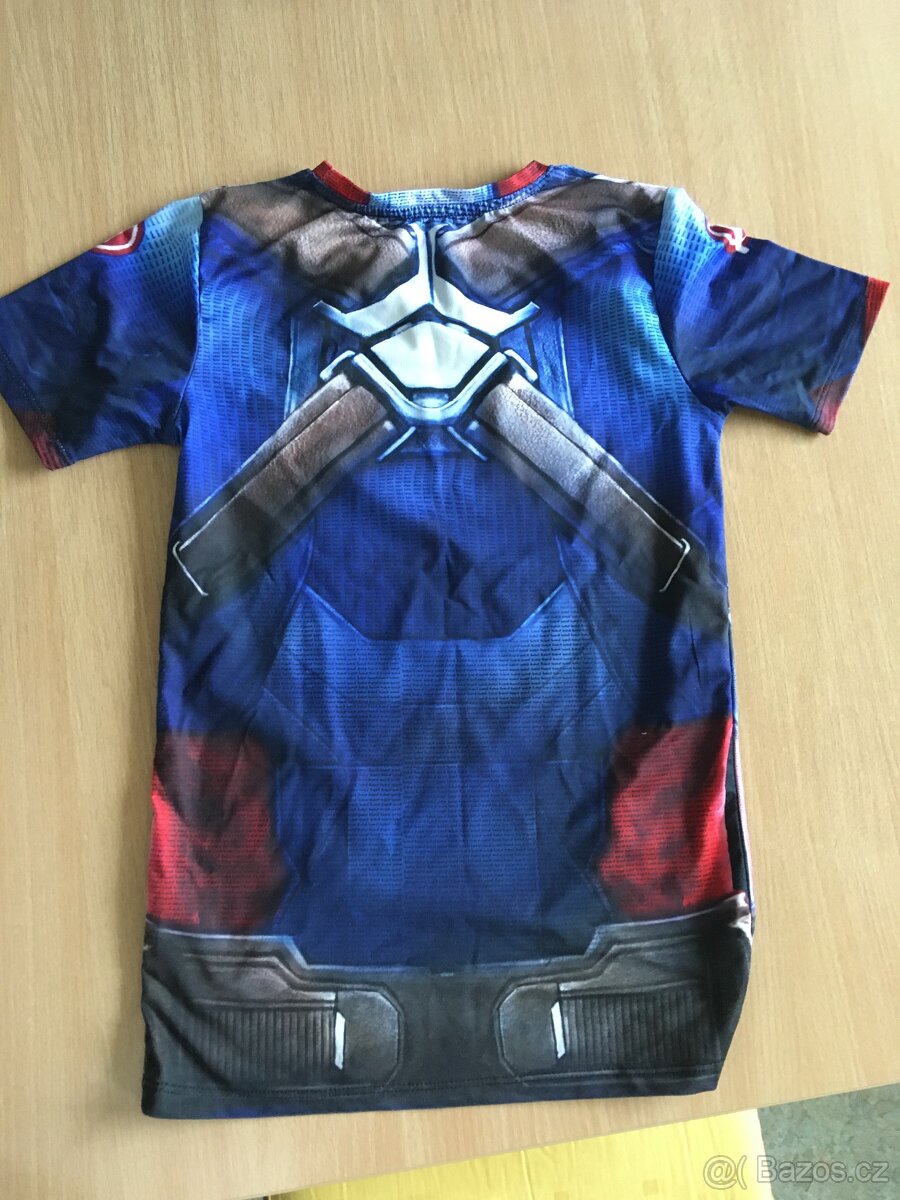 Captain America - dětské tričko vel. 122/128 - 2