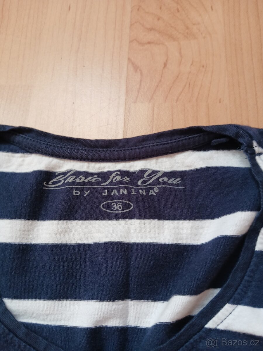 Triko modro bílé - 2