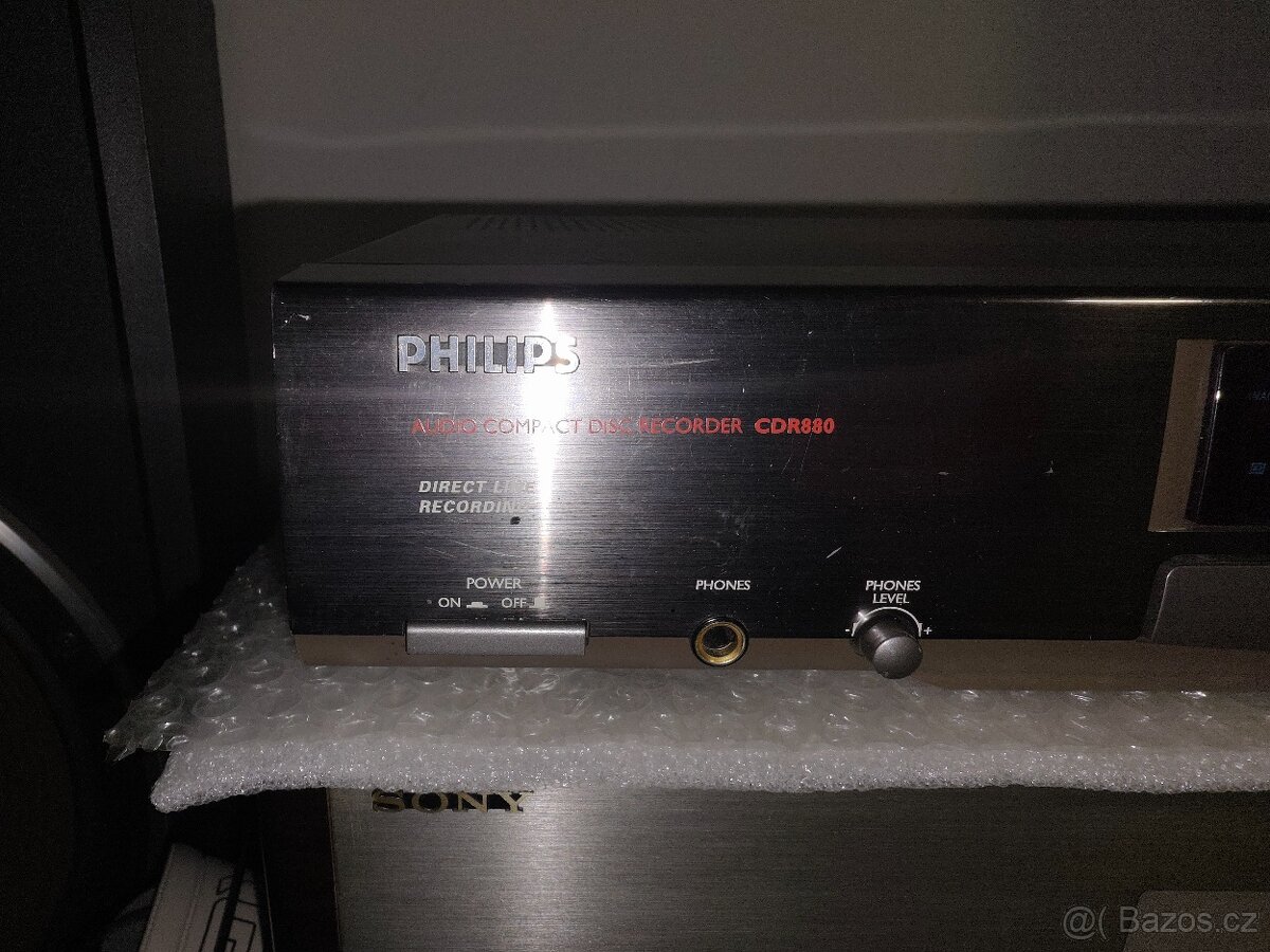 PHILIPS CDR 880 CD RECORDER - 2