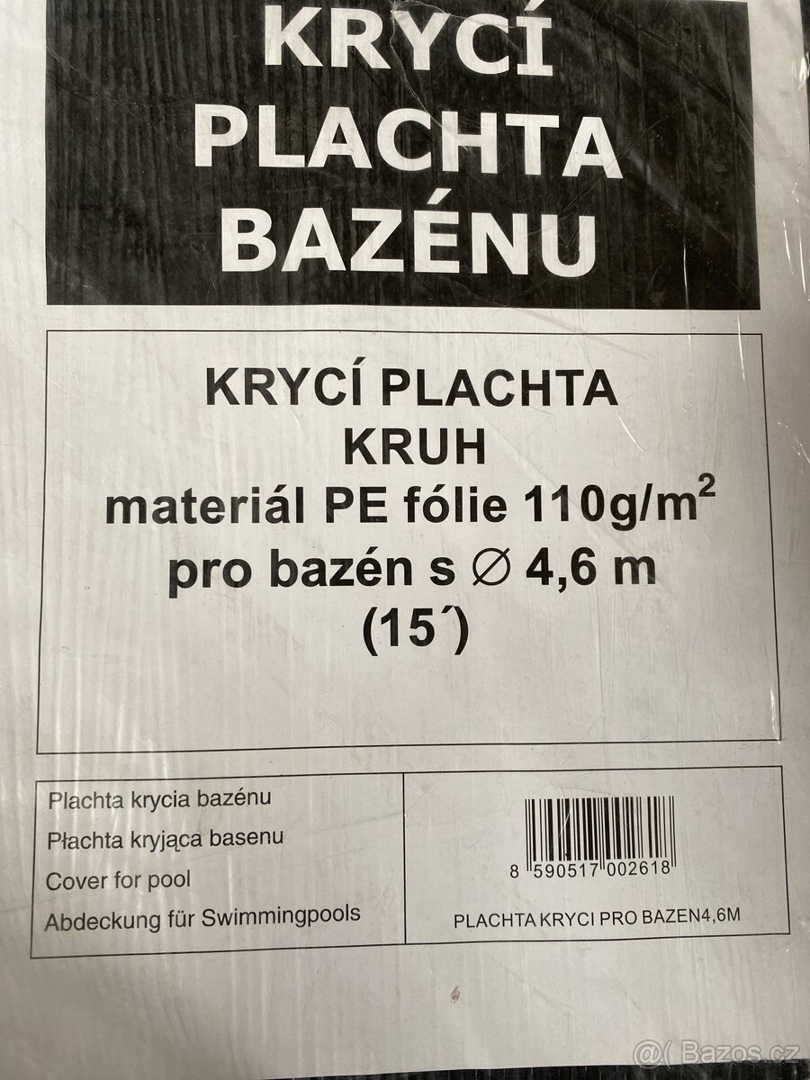 Krycí plachta bazénu - 2