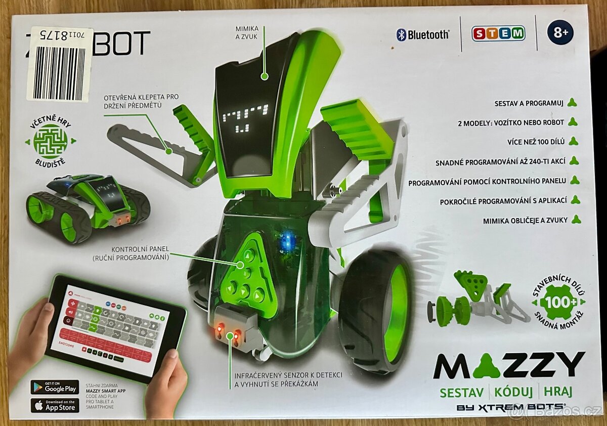 Programovatelný robot Mazzy (STEM stavebnice) - 2