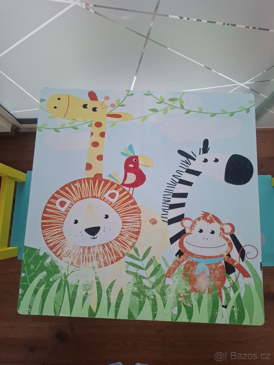 Stoleček a židličky pro děti - 2