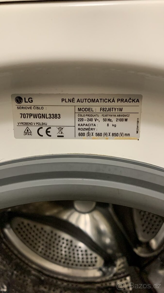 Pračka LG 8kg - 2