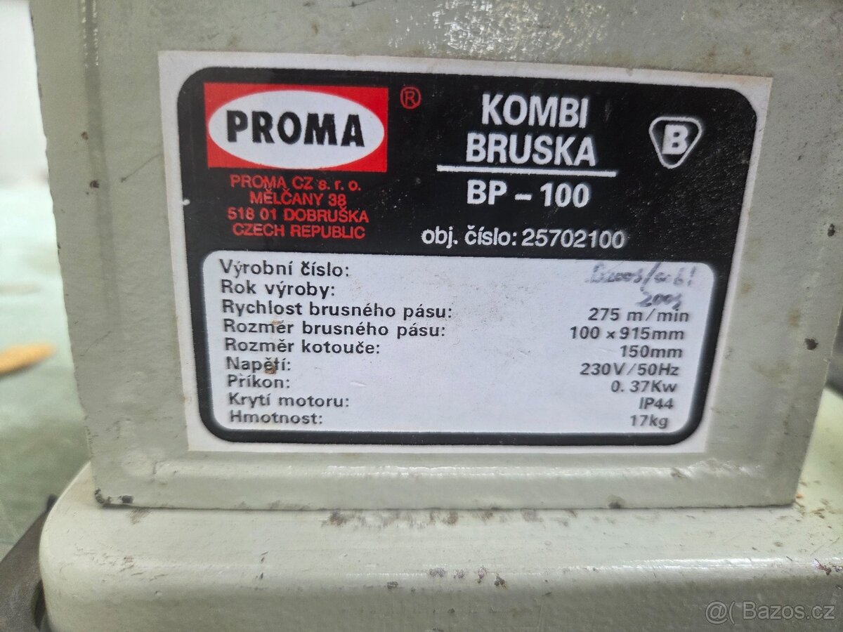 Kombinovaná bruska - 2