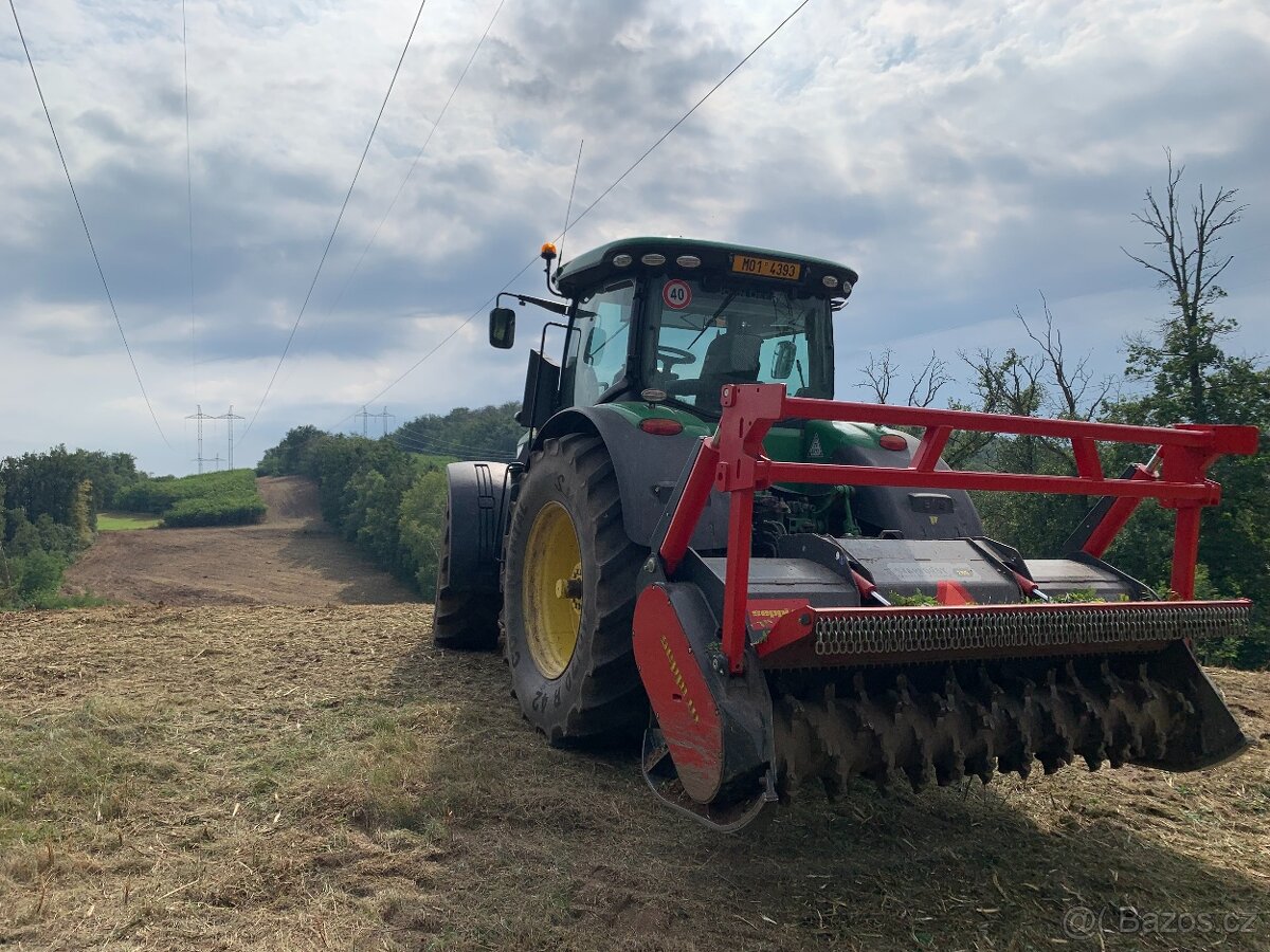 Údržba zeleně, Rekultivace, Drcení lesní frézou - 2