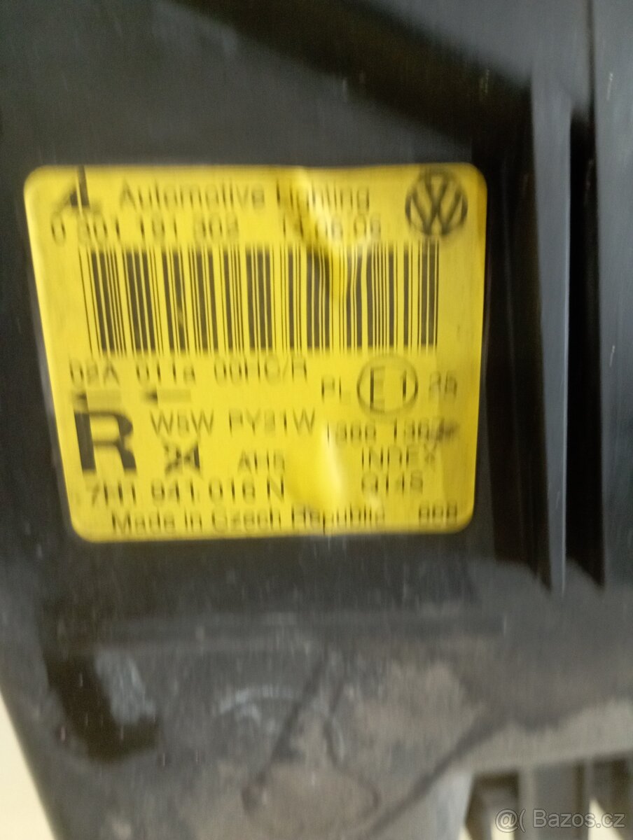 Přední světla transportér T5 - 2