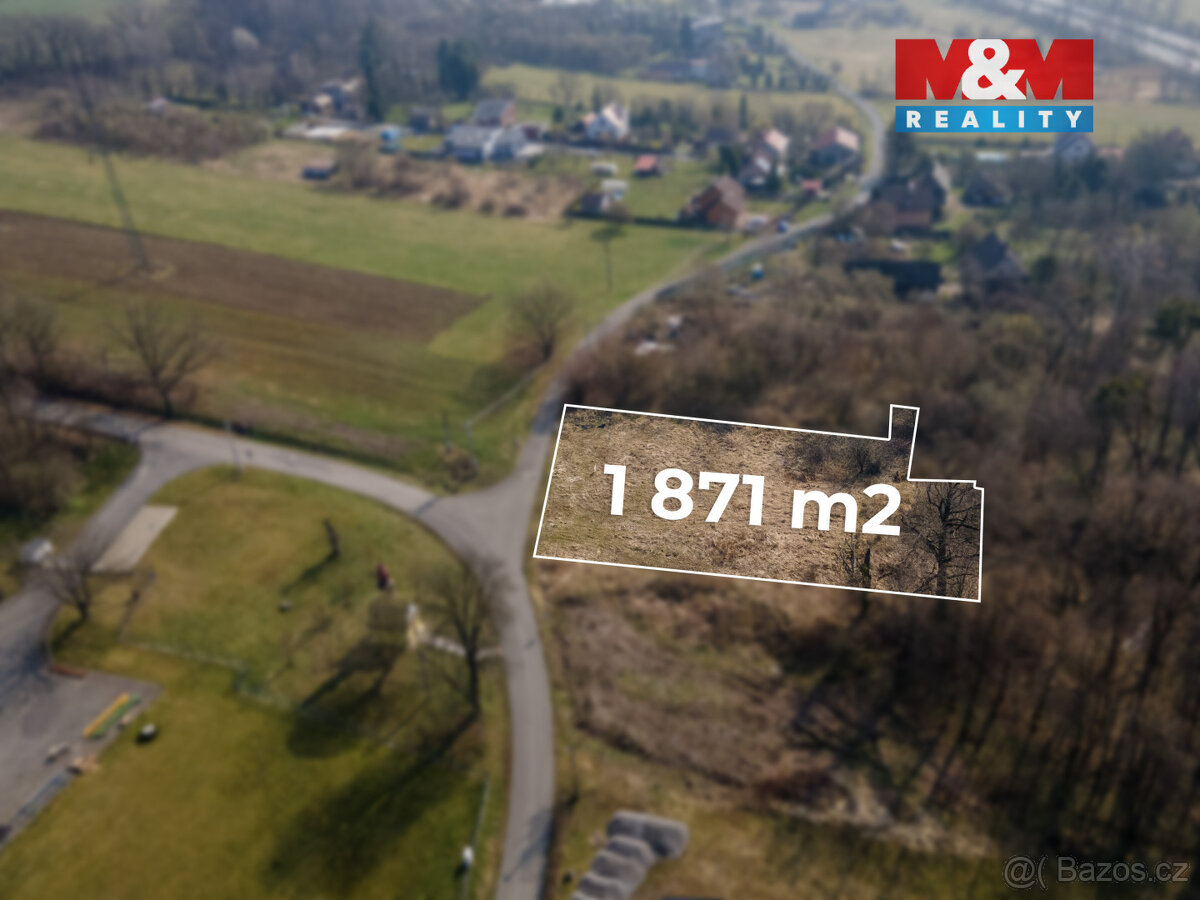 Prodej pozemku k bydlení, 1871 m², Ostrava - 2