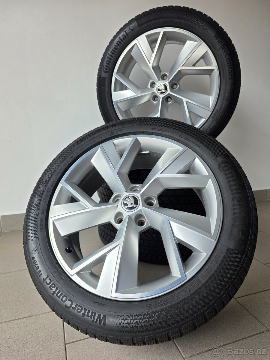 Orig. Skoda Kodiaq - Zimní Continental 235/50/19 - Top - 2