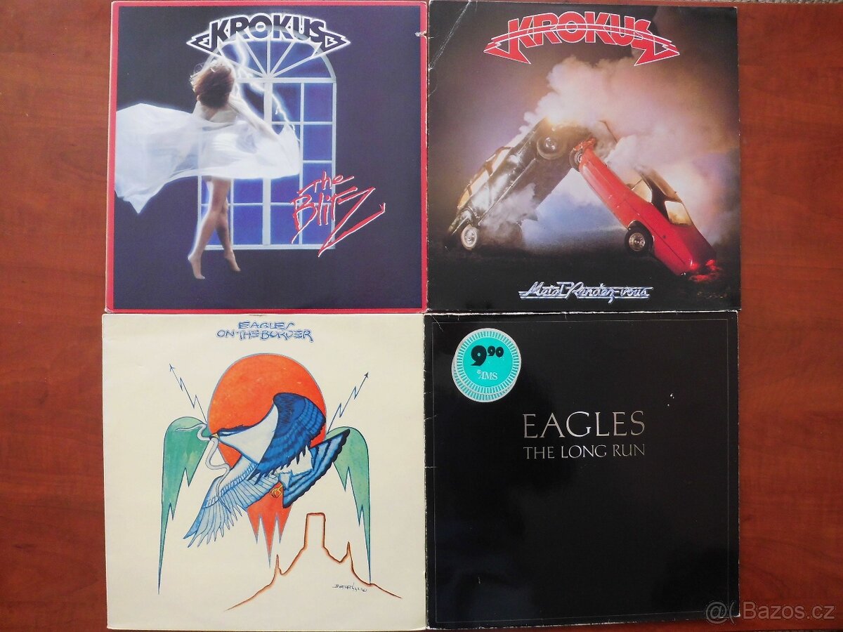 PRODÁM MIX LP DESEK - SAXON,KROKUS,EAGLES... - 2