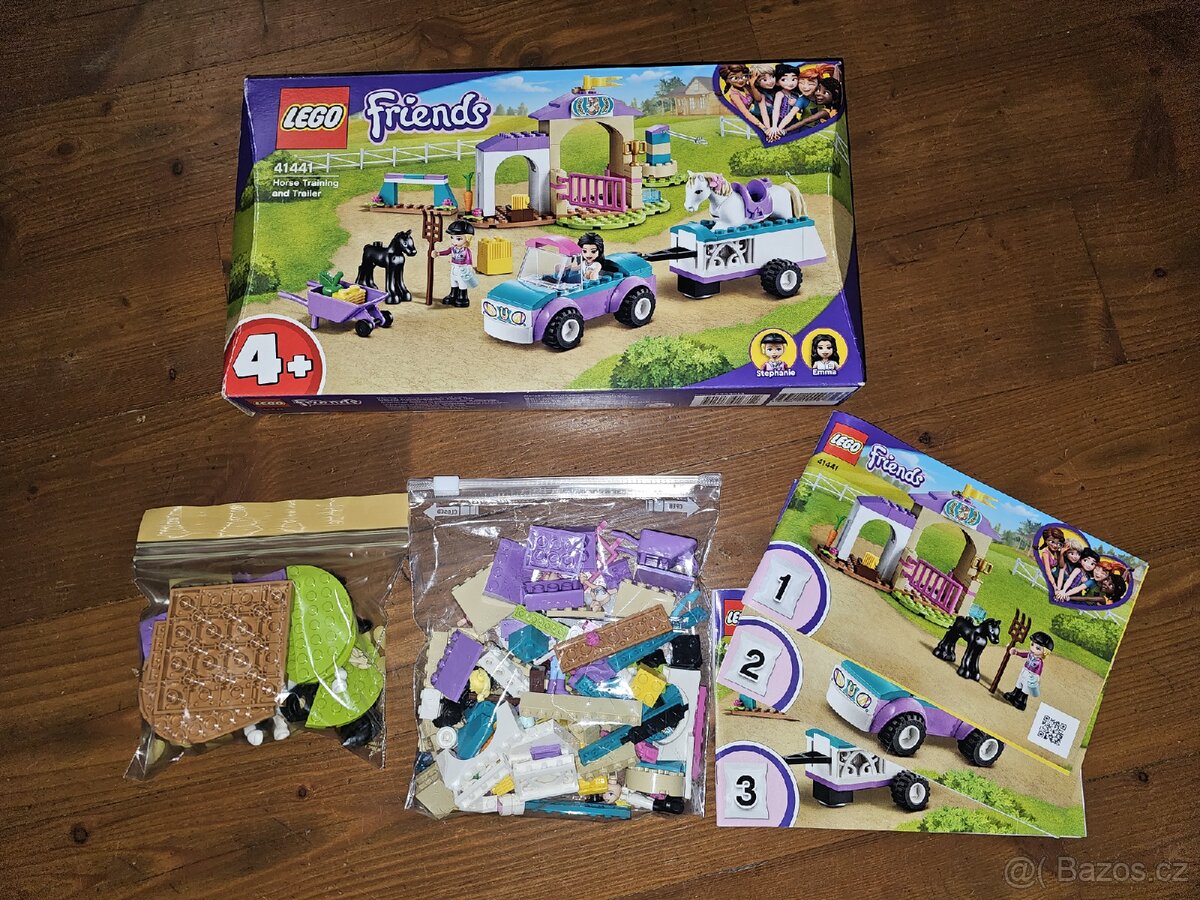 Lego Friends 41441 Auto s přívěsem a výcvik koníka - 2