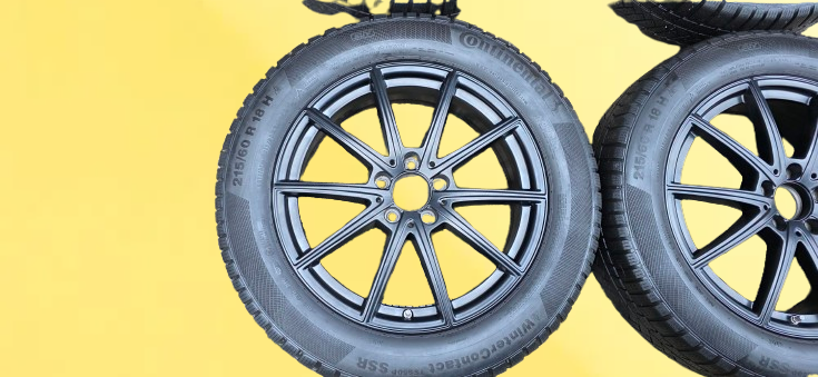 18" disky Mercedes GLB (W247)+ zimní pneu 215/60/18 - pošlu - 2