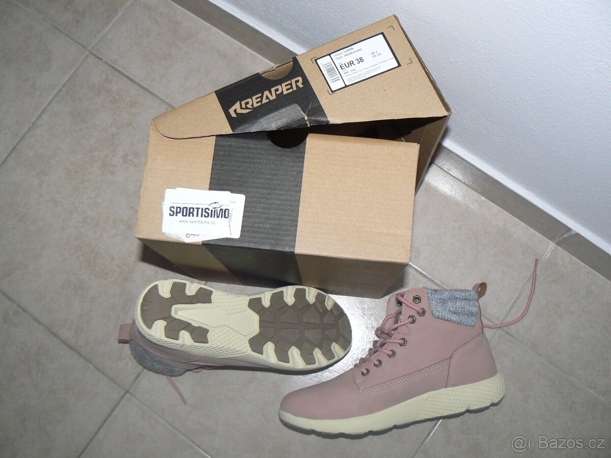 Kotníkové zateplené boty - 2