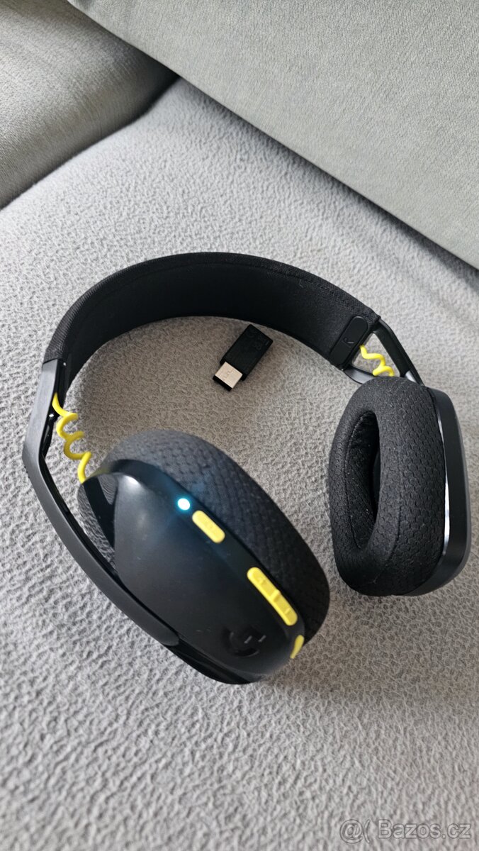 Logitech G435 Lightspeed – Herní Sluchátka (Bluetooth/2.4GHz - 2