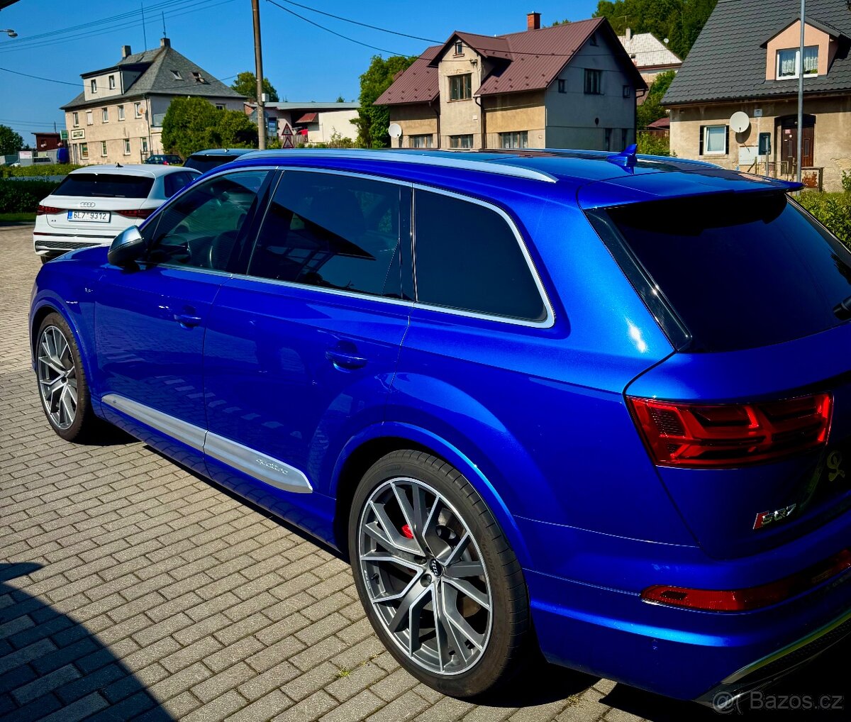 Prodám Audi SQ7,4.0 TDI,320 KW,r.v.2017/8,modrá Sepang - 2
