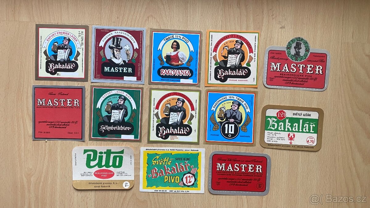 Pivní etikety Rakovník - 2